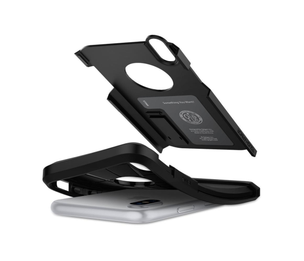 Etui Tough Armor do iPhone X czarne - 390501 - zdjęcie 7